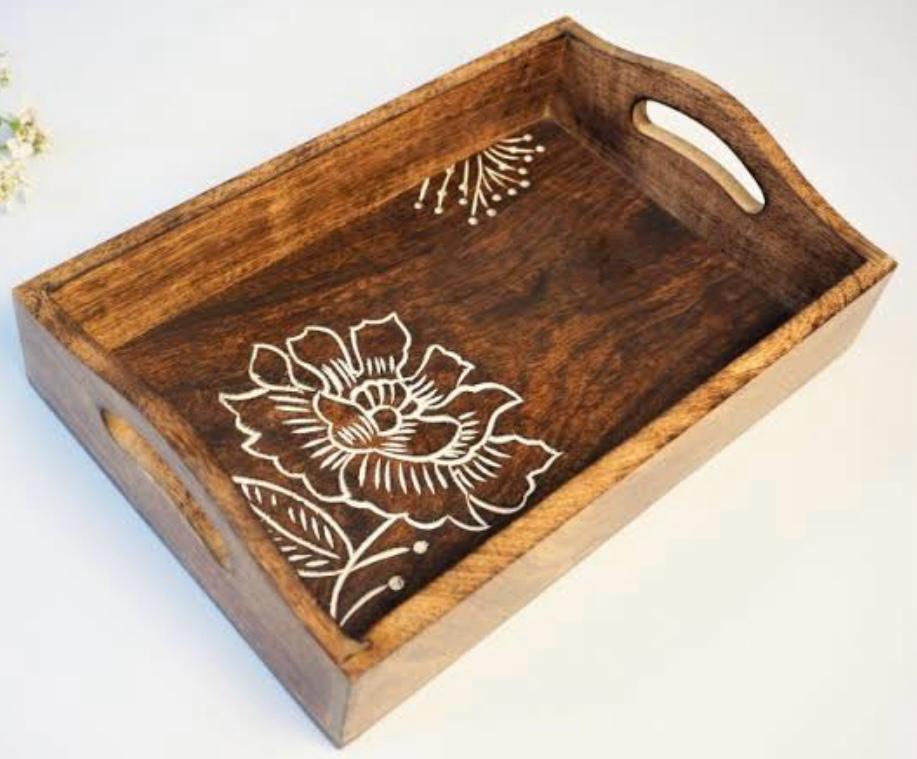Wooden Resin Tray